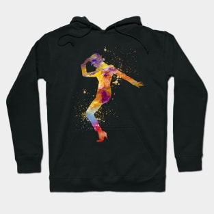 Dancer in watercolor Hoodie